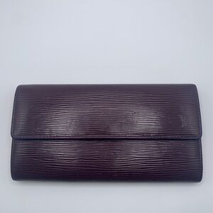 Purple Epi Sarah Wallet
